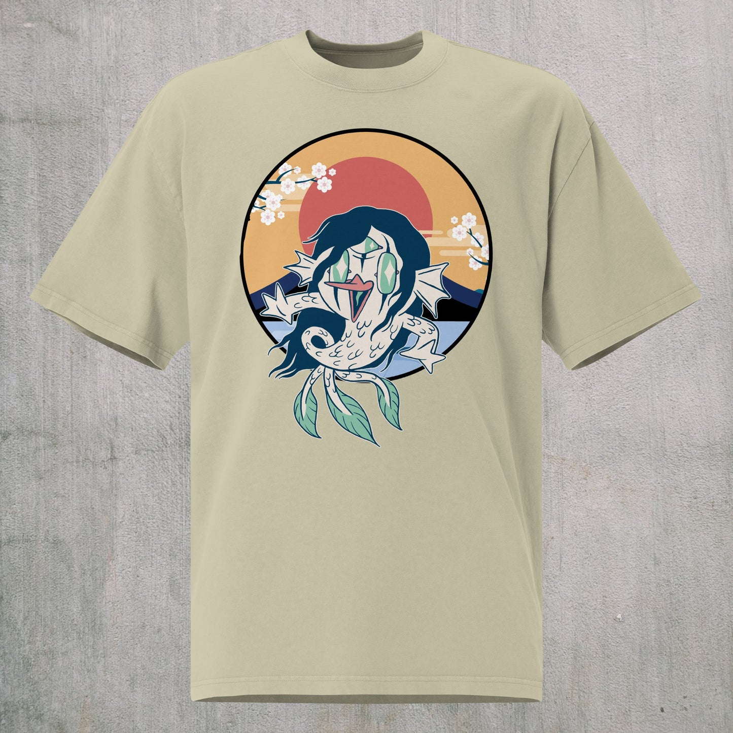 Oversized Street Style Faded Unisex t-shirt