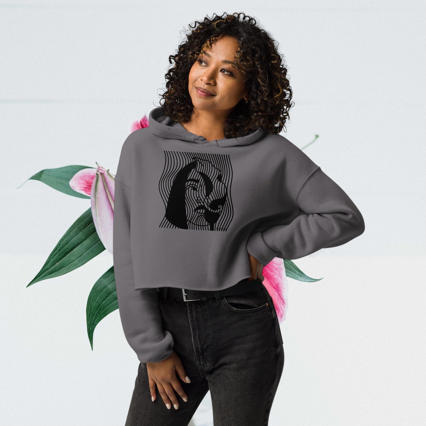 Reveal - Crop Hoodie
