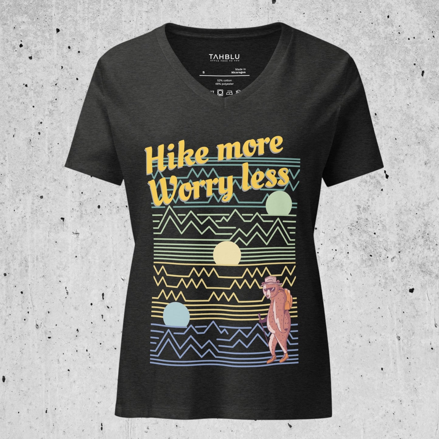 Worry Less - Women’s v-neck t-shirt