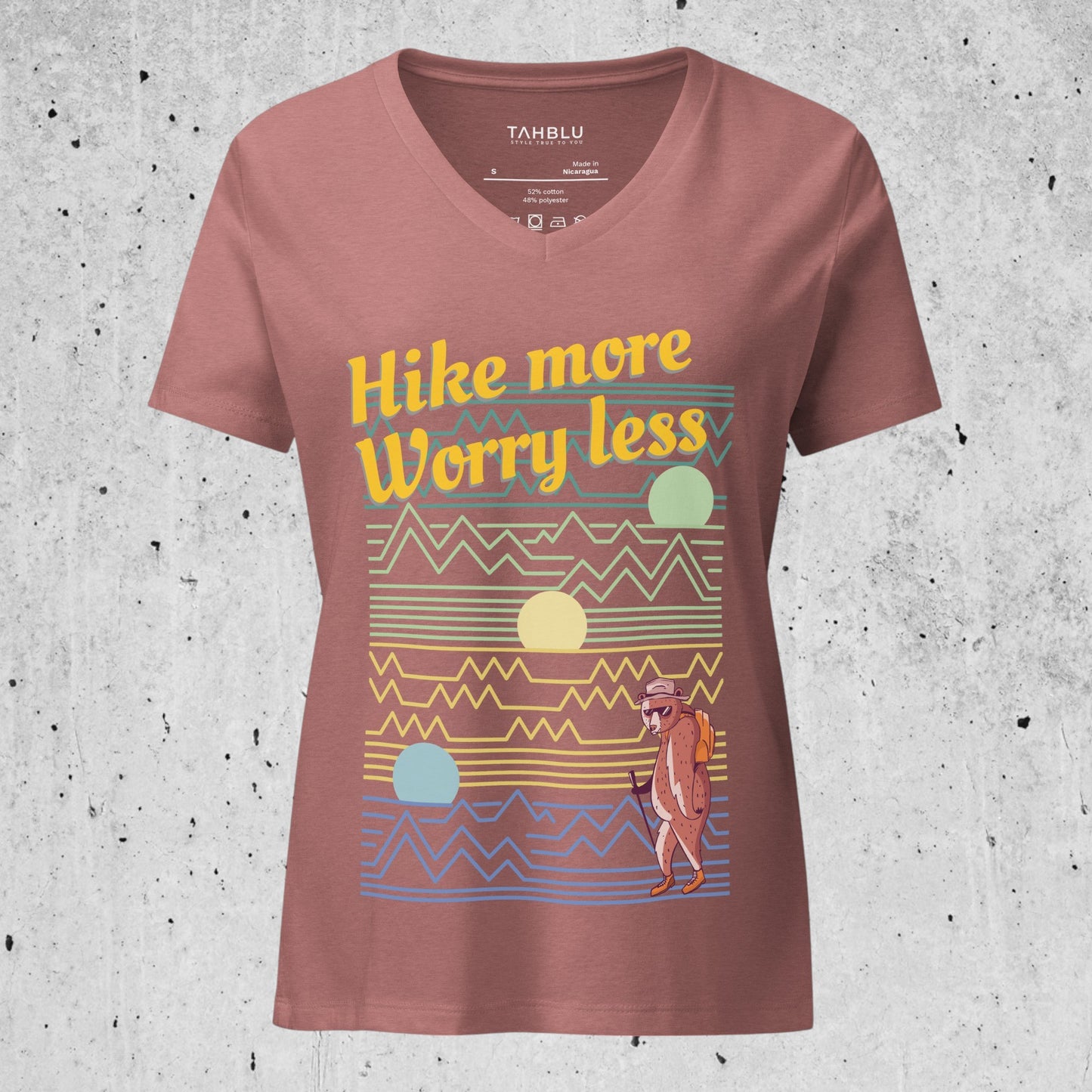 Worry Less - Women’s v-neck t-shirt