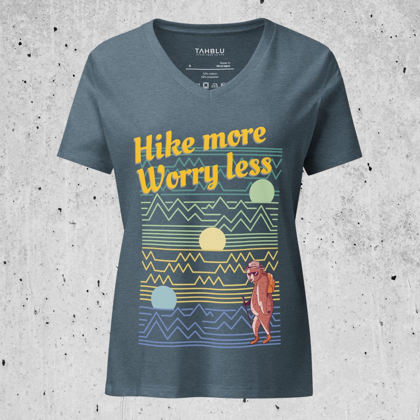 Worry Less - Women’s v-neck t-shirt